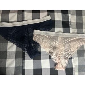 Set Of 2 Tommy Hilfiger Lace Pantis Size M